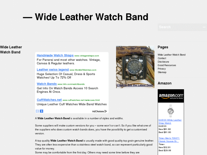 www.wideleatherwatchband.org