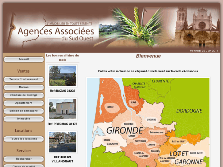 www.agences-associees-sud-ouest.com