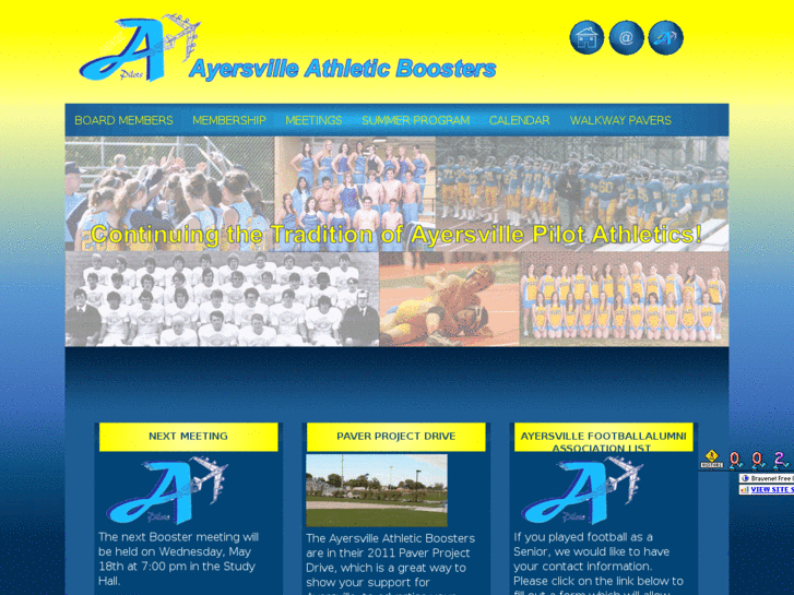 www.ayersvilleboosters.com