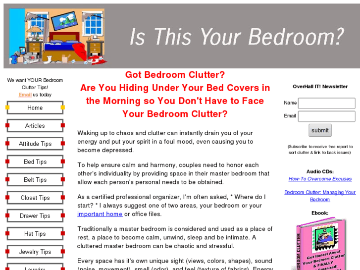 www.bedroom-clutter.com