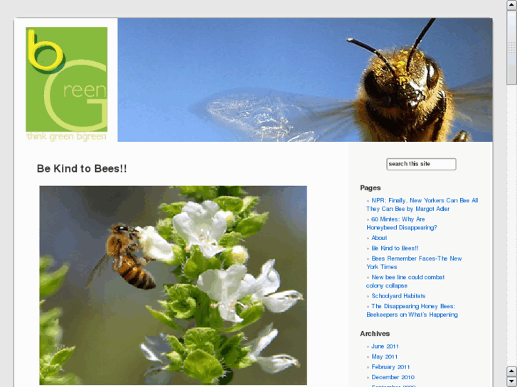 www.beegreen.org