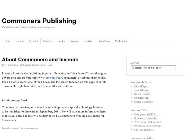 www.commonerspublishing.com