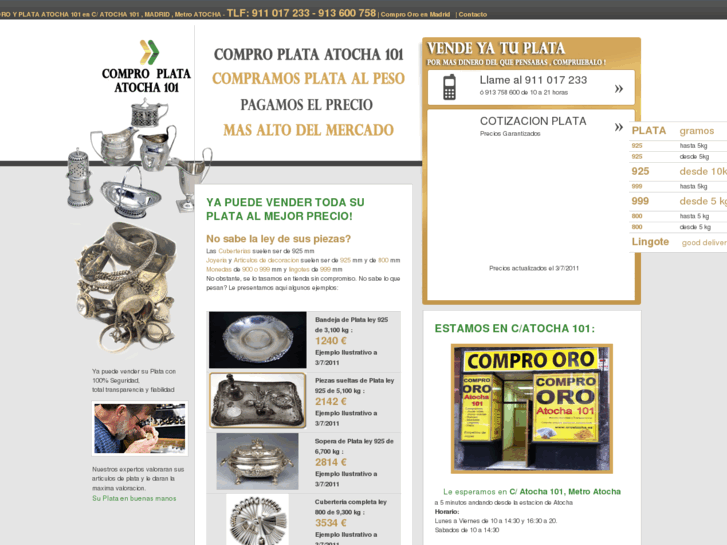 www.compro-plata-madrid.com