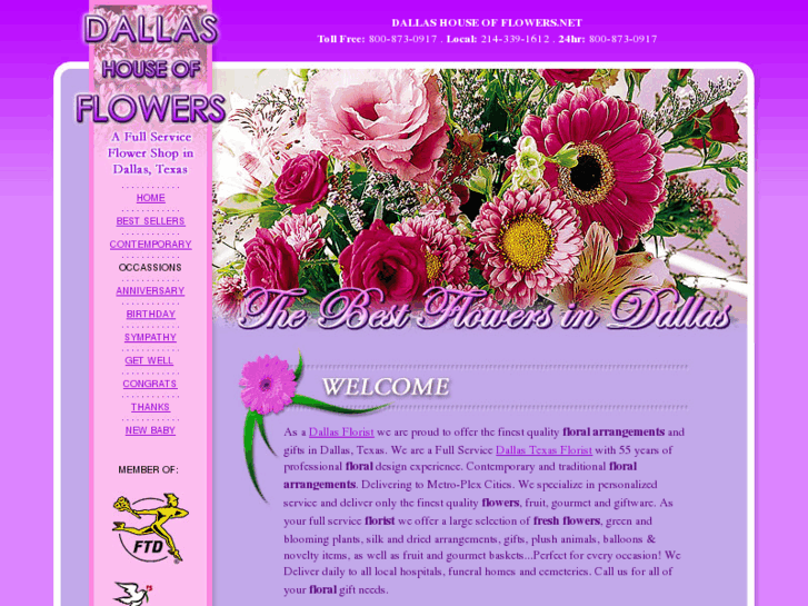 www.dallashouseofflowers.net