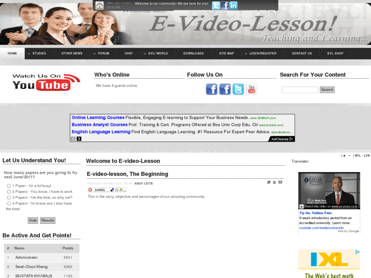 www.e-video-lesson.com
