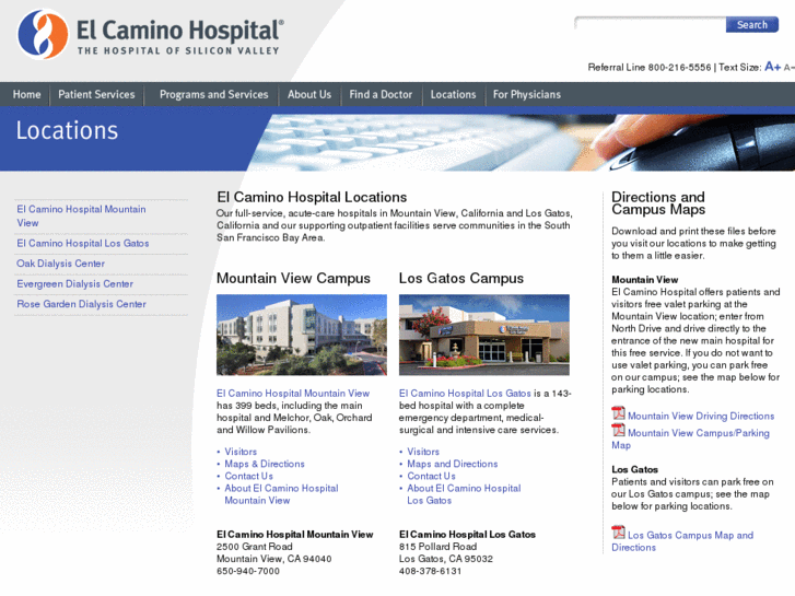 www.elcaminohospitallosgatos.com