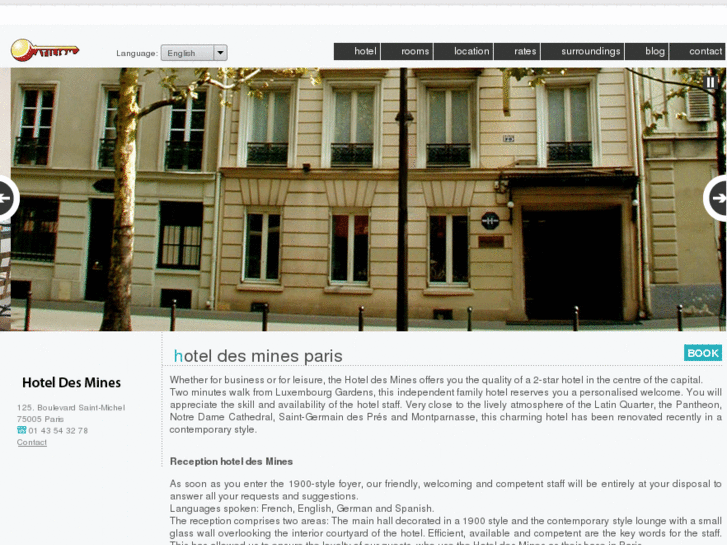 www.hotel-des-mines-paris-latin-quarter.com