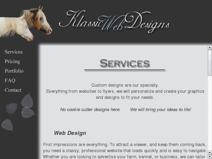 www.klassicwebdesigns.com