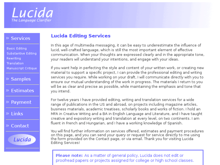 www.lucidaediting.com