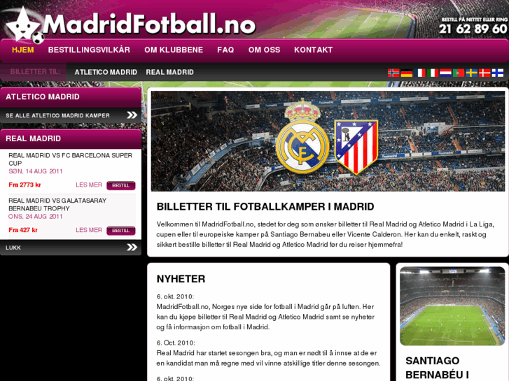 www.madridfotball.no