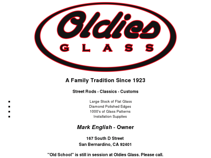 www.oldiesglass.com