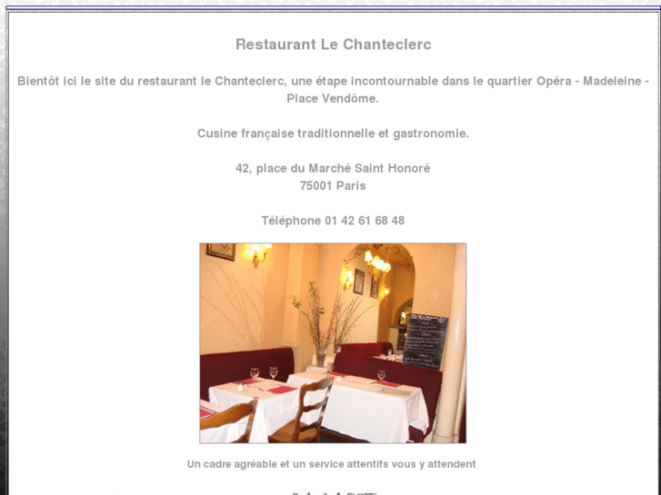 www.restaurant-chanteclerc.fr