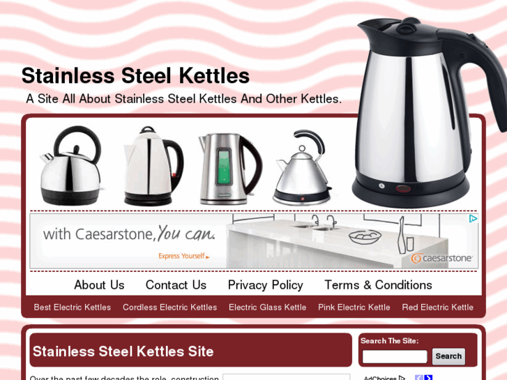 www.stainlesssteelkettles.net