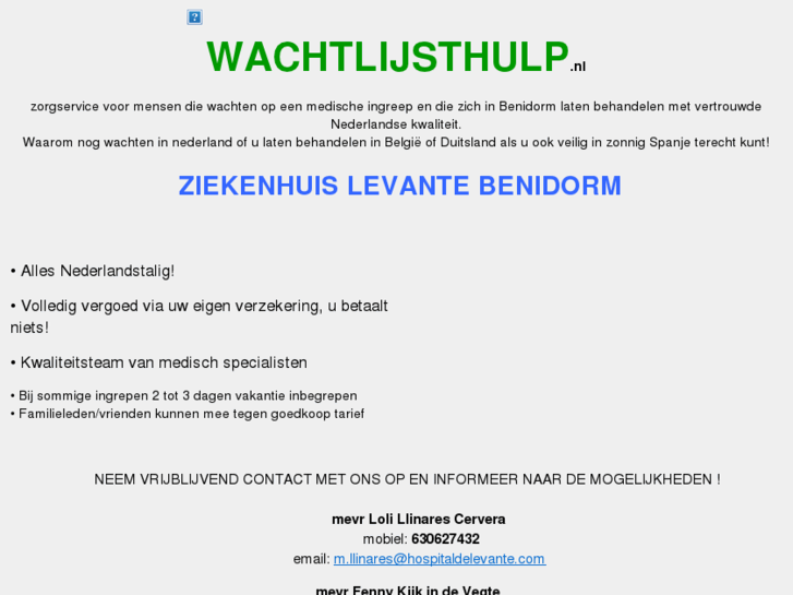 www.wachtlijsthulp.nl