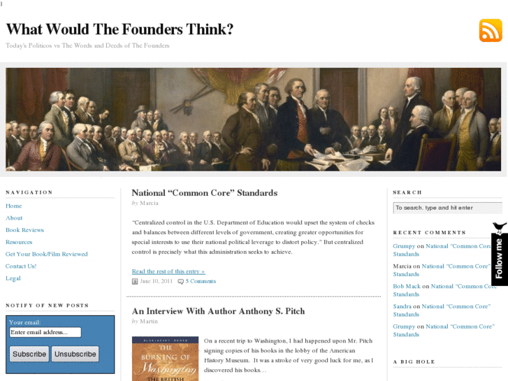 www.whatwouldthefoundersthink.com