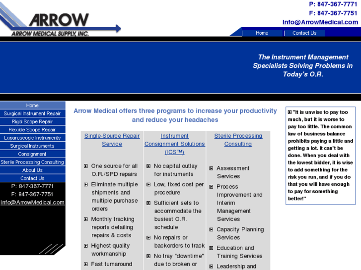 www.arrowmedical.com