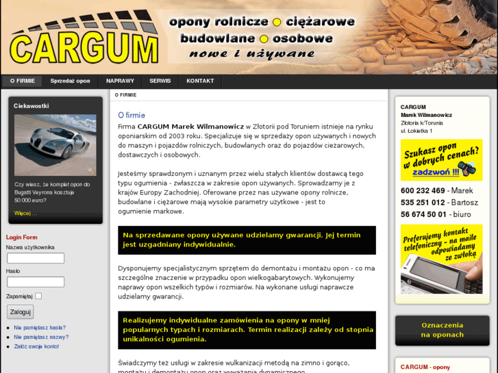 www.cargum-opony.pl