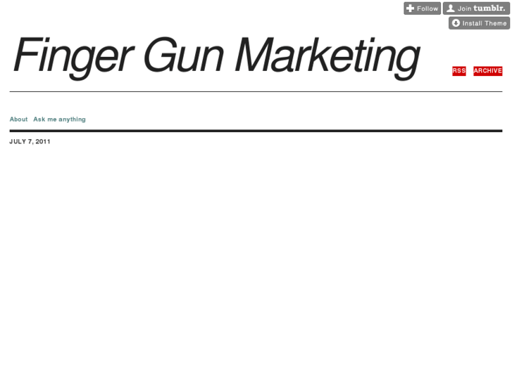 www.fingergunmarketing.com