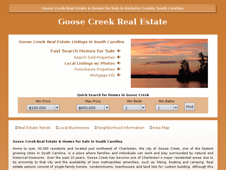 www.goosecreek-realestate.com