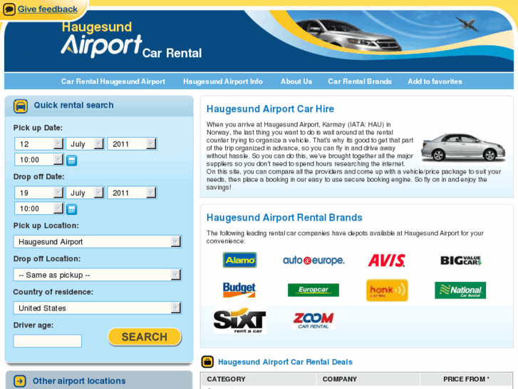 www.haugesundairportcarhire.com