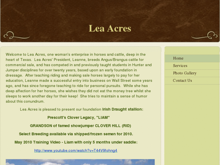 www.leaacres.com