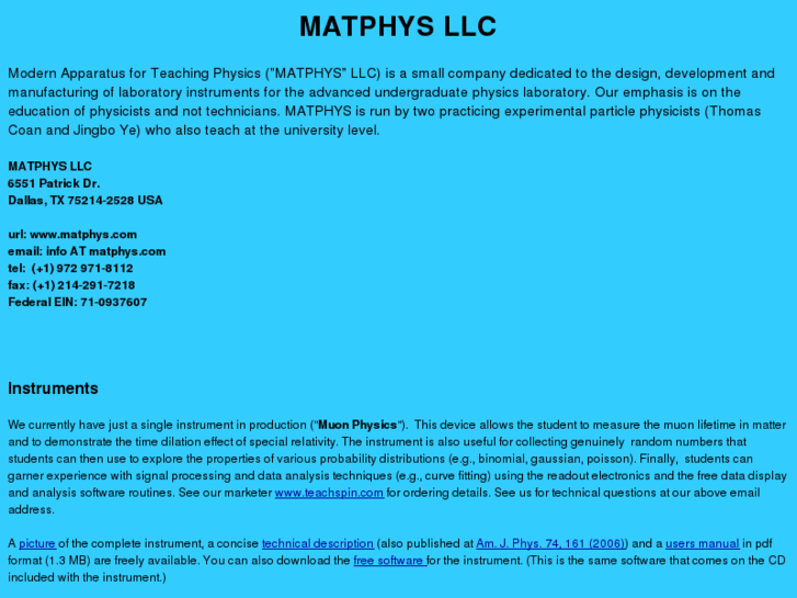 www.matphys.com