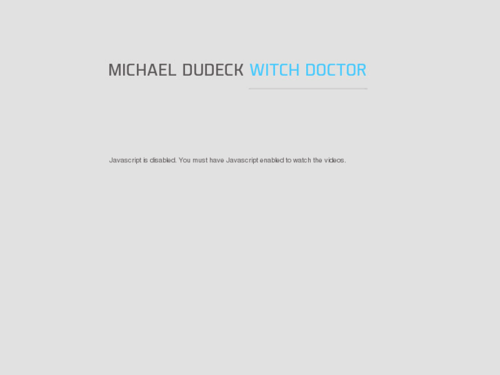 www.michaeldudeck.com