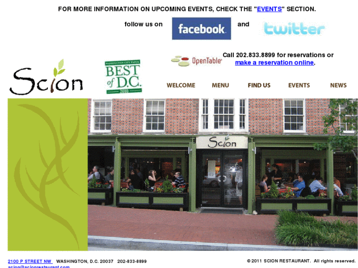 www.scionrestaurant.com