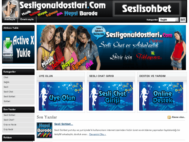 www.sesligonuldostlari.com