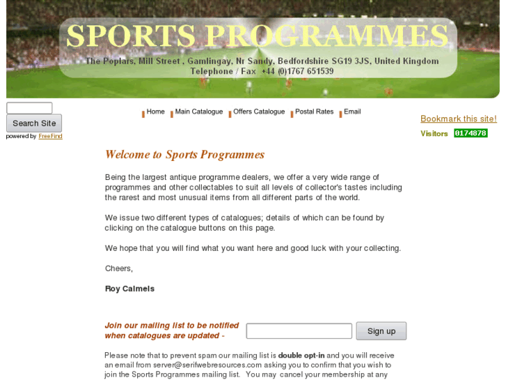 www.sportsprogrammes.net