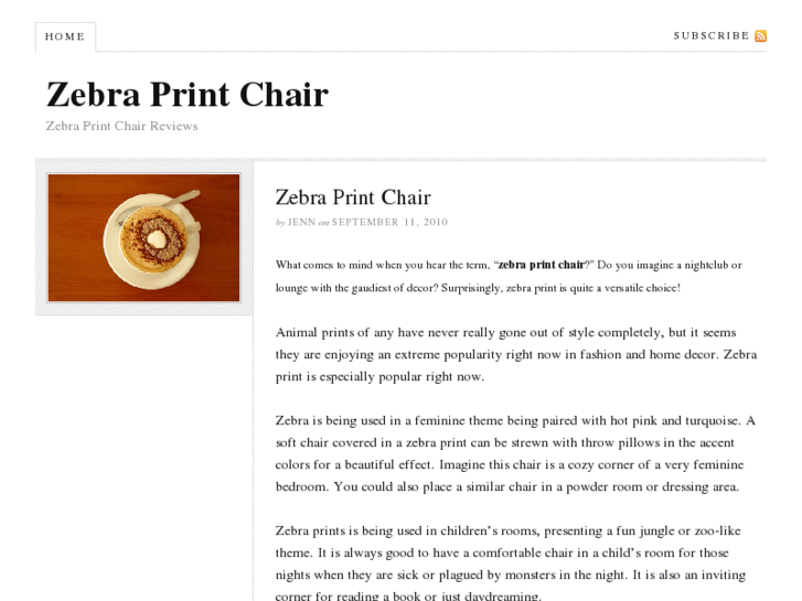 www.zebraprintchair.net