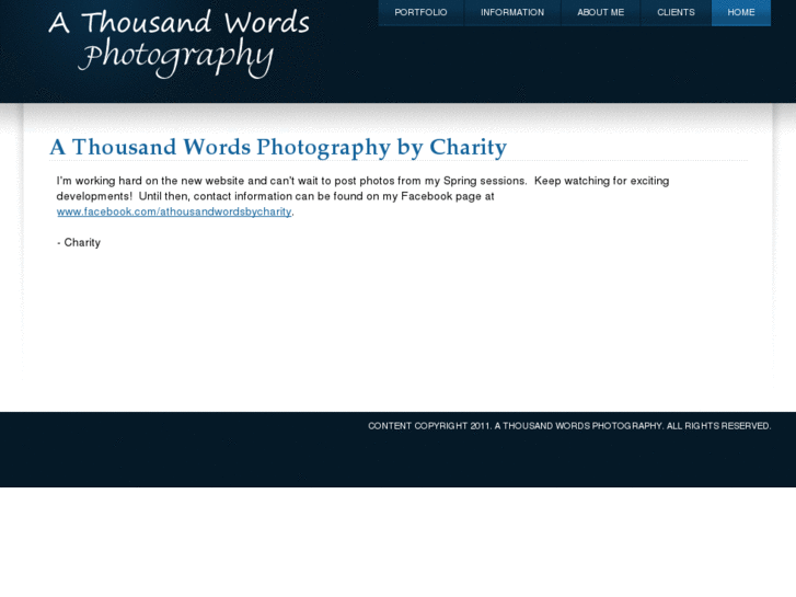 www.athousandwordsbycharity.com