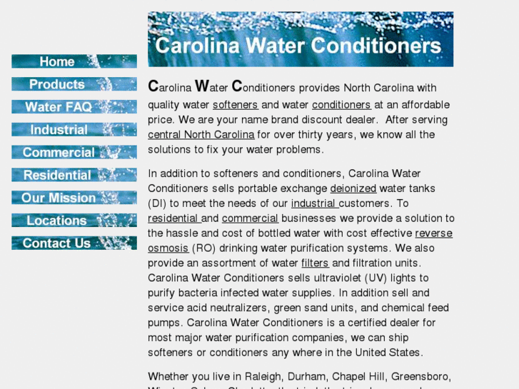 www.carolinawater.com