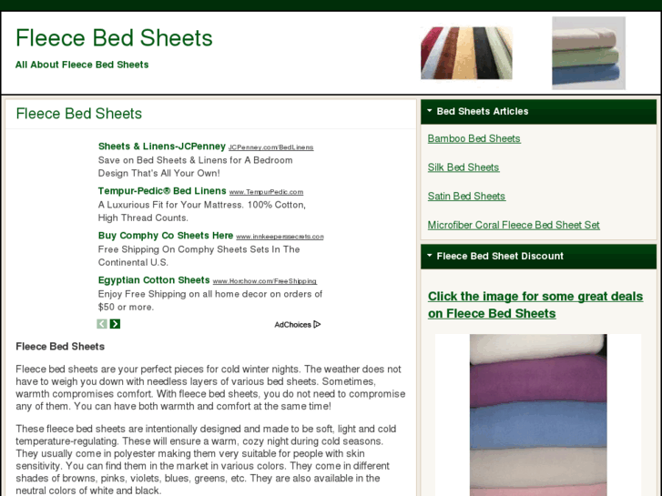 www.fleecebedsheets.org