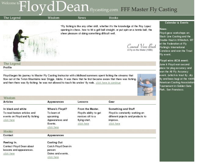 www.floyddeanflycasting.com