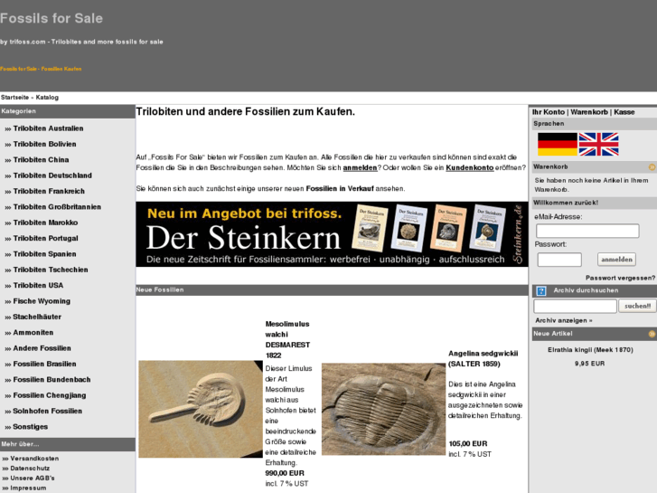 www.fossilsforsale.de