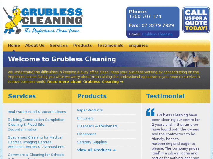 www.grublesscleaning.com.au