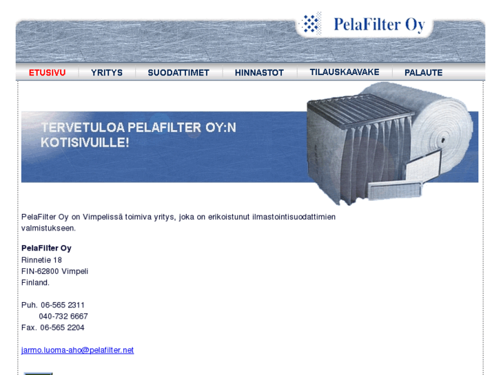 www.pelafilter.net