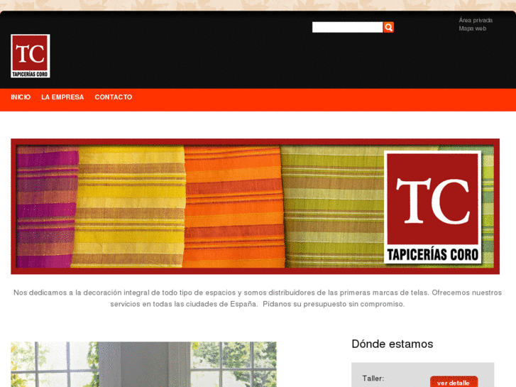 www.tapiceriascoro.com