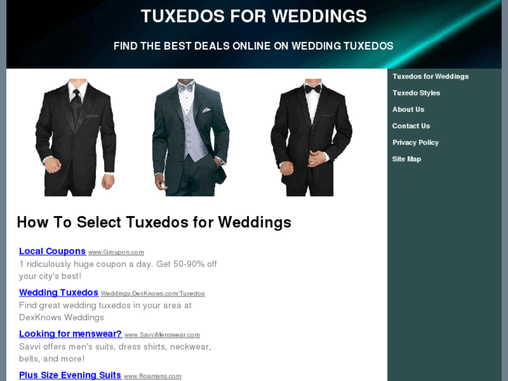 www.tuxedosforweddings.net