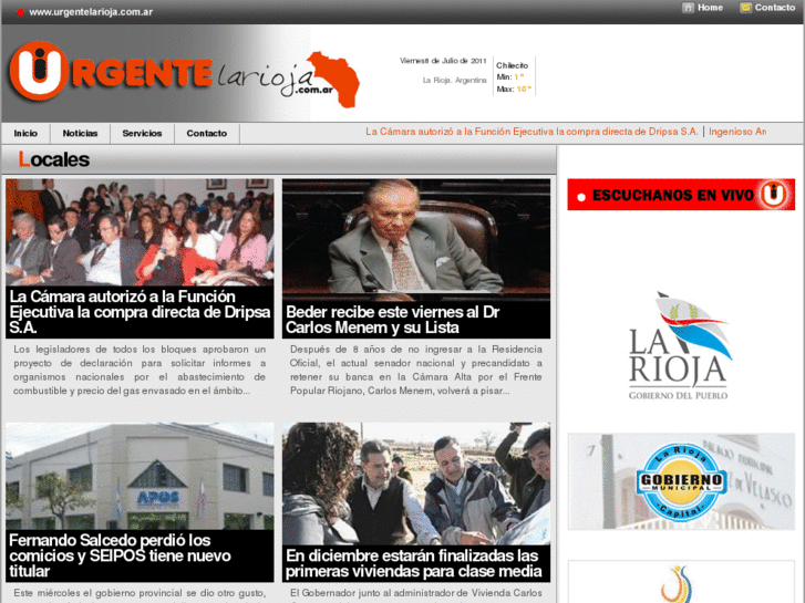 www.urgentelarioja.com.ar