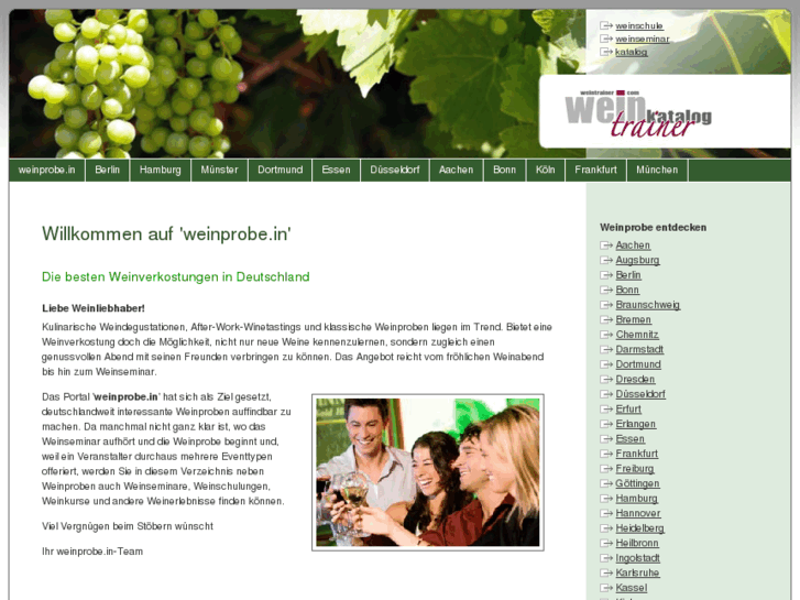 www.weinprobe.in