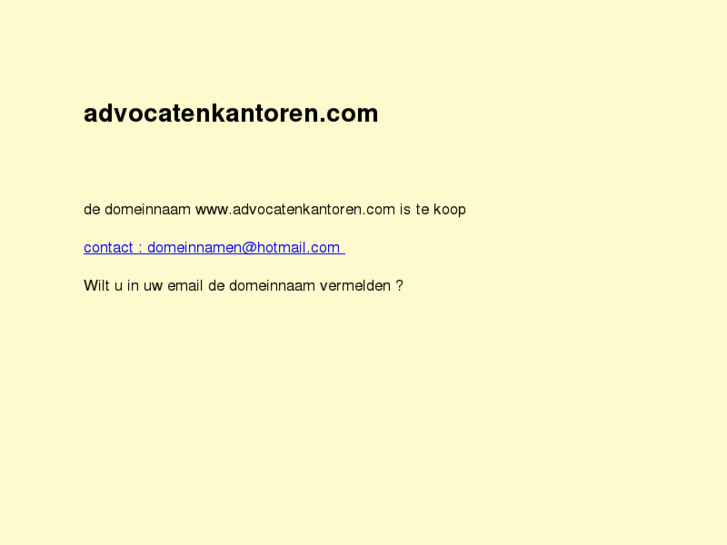 www.advocatenkantoren.com