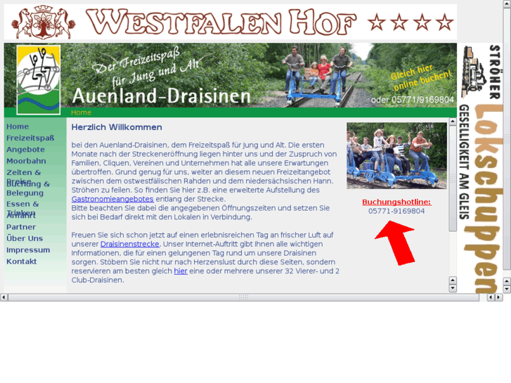 www.auenland-draisinen.com