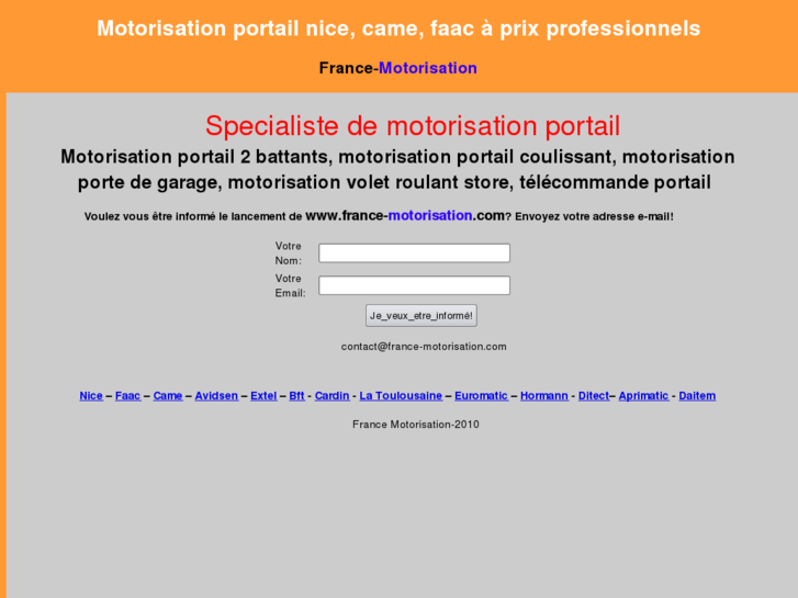 www.came-motorisation.com
