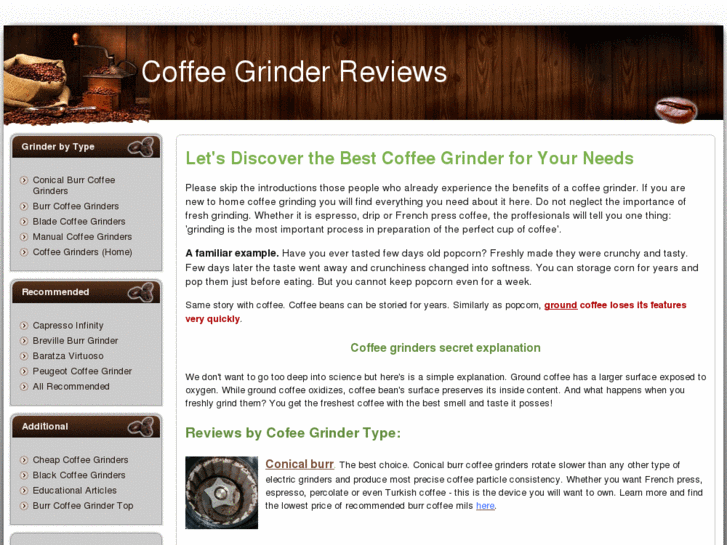 www.coffeegrindersreviews.com