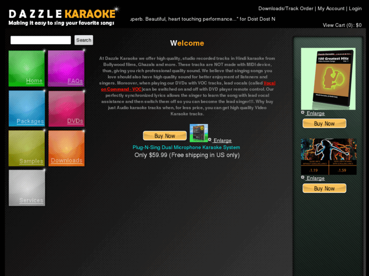 www.dazzlekaraoke.com