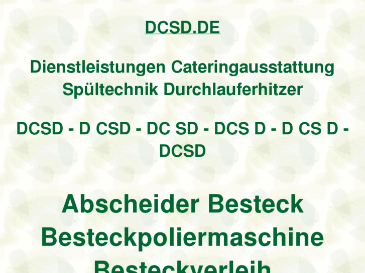 www.dcsd.de