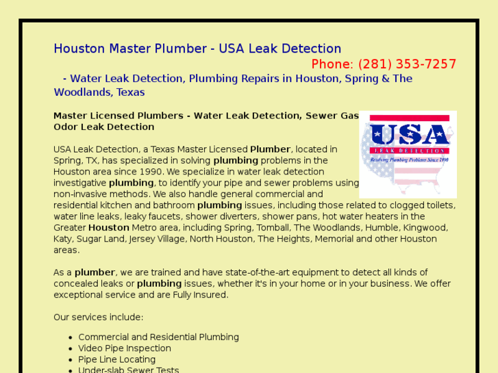 www.houston-leak-detection-plumber.info