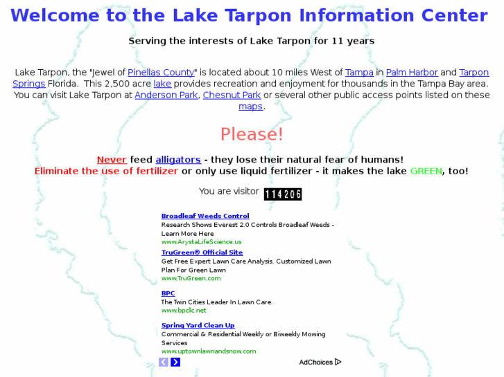 www.laketarpon.net
